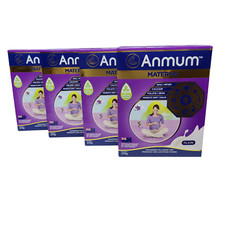 Anmum Materna Powdered Milk for Pregnant  Lactating Women - Plain 375 grams X4