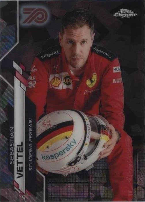2020 Topps Chrome Sapphire Edition Formula 1 - Sebastian Vettel #3
