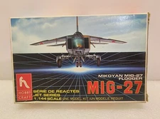 Vintage Hobbycraft Model Kit MIG-27 MIKOYAN FLOGGER 1:144 #HC 1113 Jet Plane