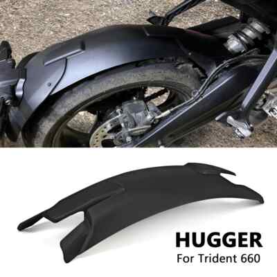 Für Trident 660 2021-2024 Heckrad Fender Splash Guard erweiterte Schlammschutz