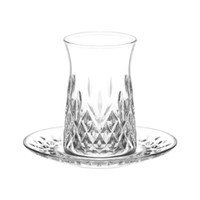 LAV Odin Elegantes Teeset Mit Untertellern FüR 6 Personen 170 Ml - 12-Teilig