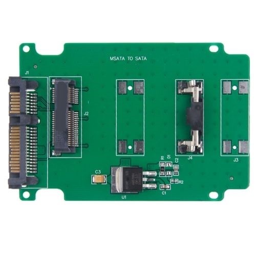 Raccomandata P. - 1.8'' Micro SATA MSATA SSD a 7+15 2.5'' SATA Adattatore Conver