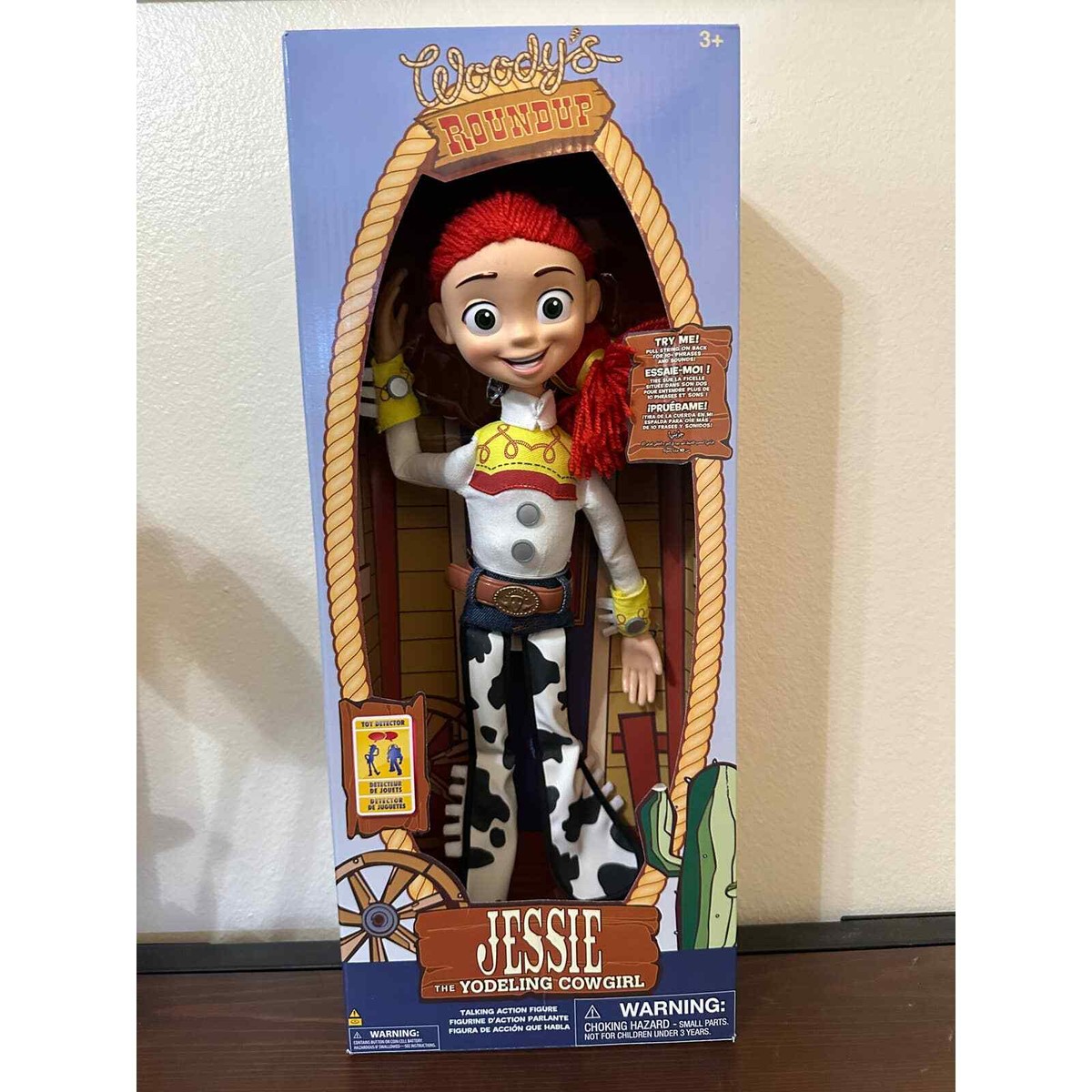 Disney Pixar Toy Story Talking Figure Woody's Roundup Jessie
