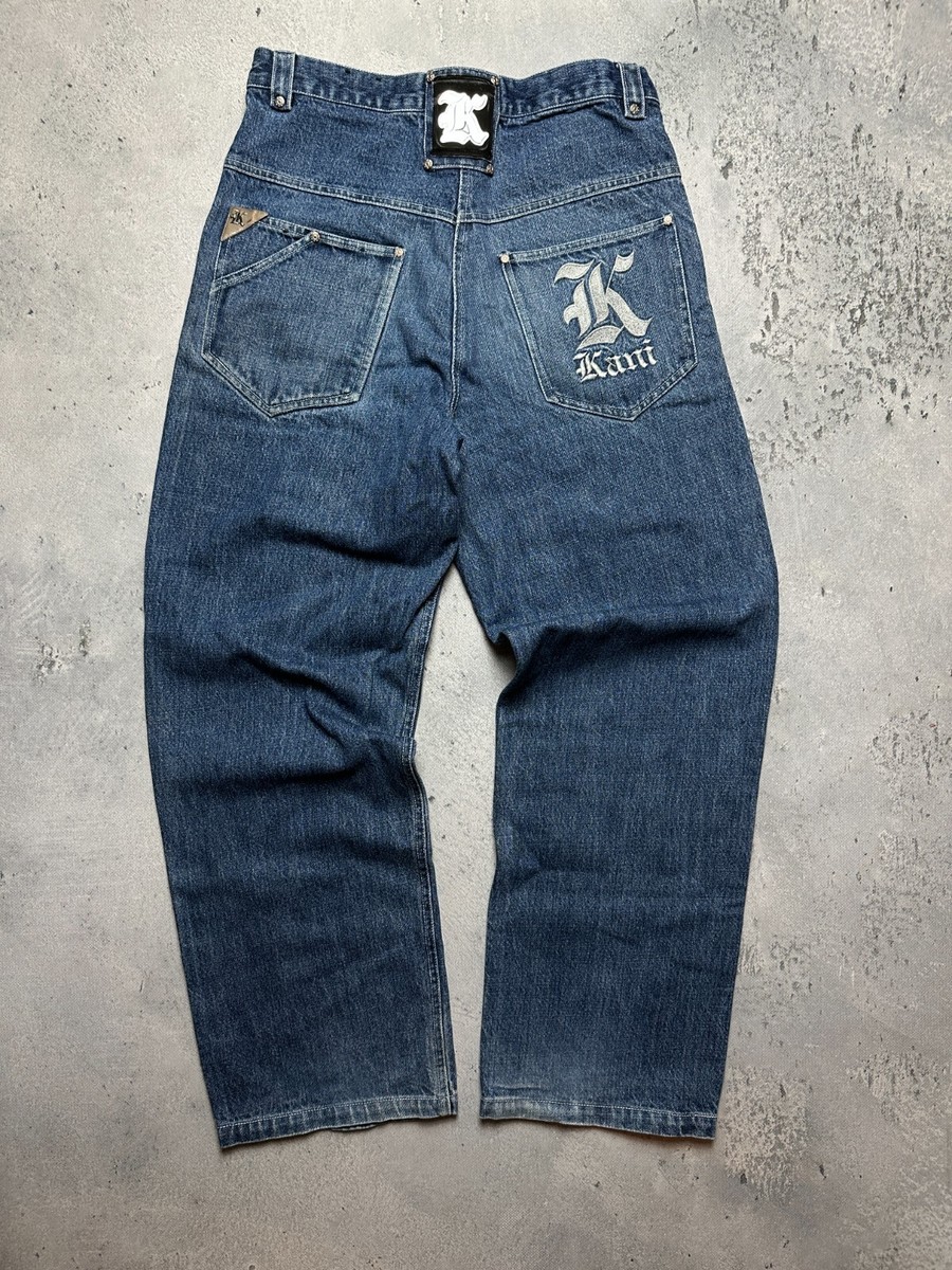 Rare Design Karl Kani Vintage 90s Rap Archive Jeans Wide Pants y2k