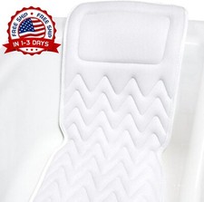 Almohada De Ba o Para Banera Con Malla De Aire Spa Grande Reposacabeza Comodo US