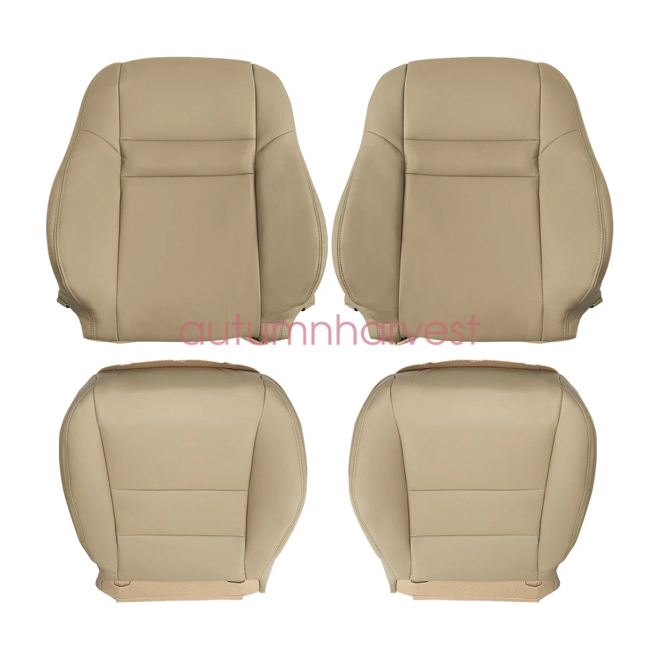 Cubierta de asiento de conductor y pasajero bronceada para Honda Accord 2003 2004 2005 2006 2007 Foto 3 de 4