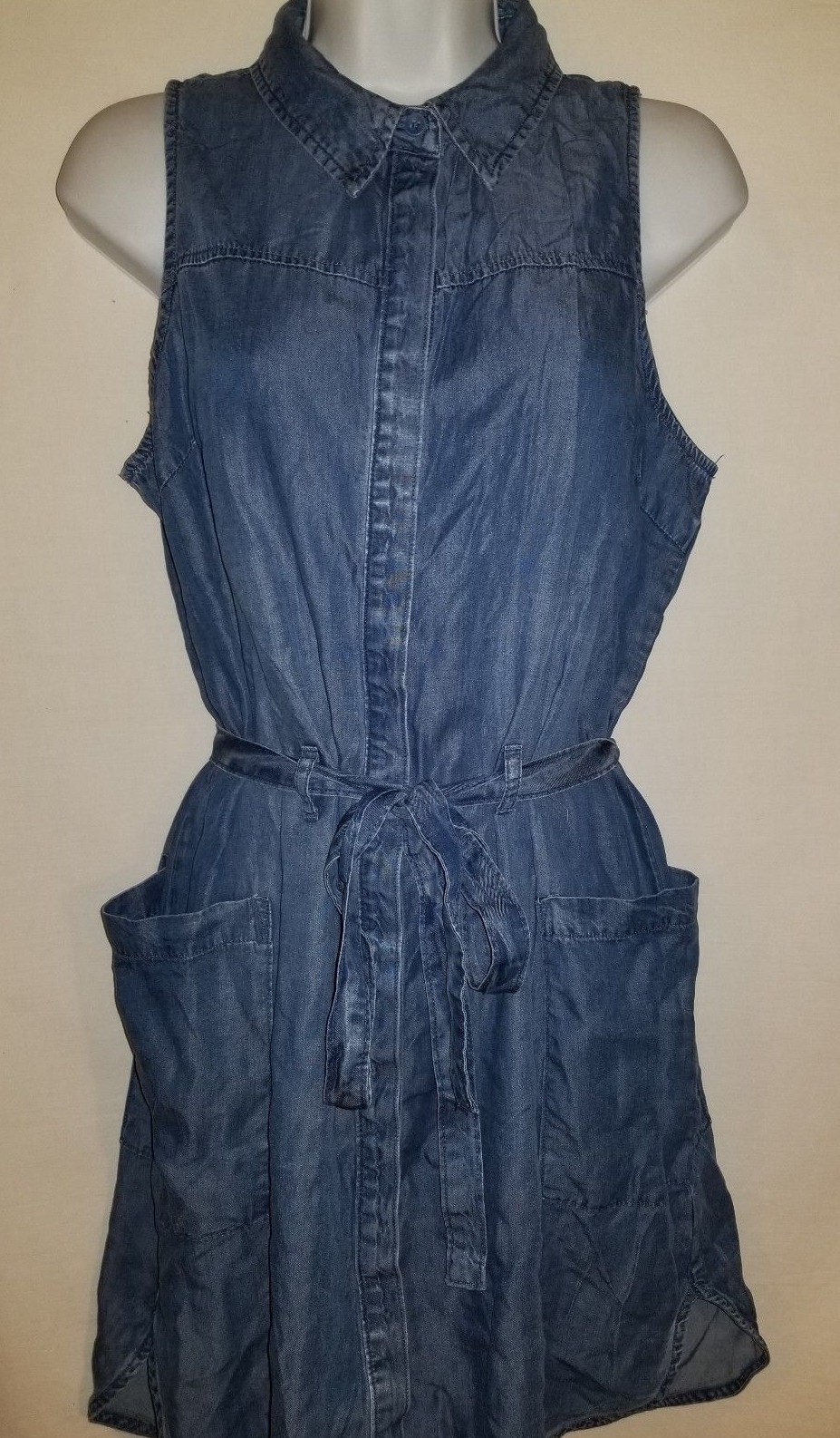 lyocell denim dress