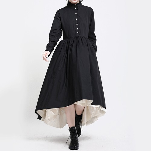 Womens Gothic Long Sleeve Button Up 