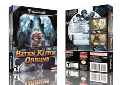 - Estuche de repuesto Baten Kaitos Origins + caja cubierta de obras de arte solamente