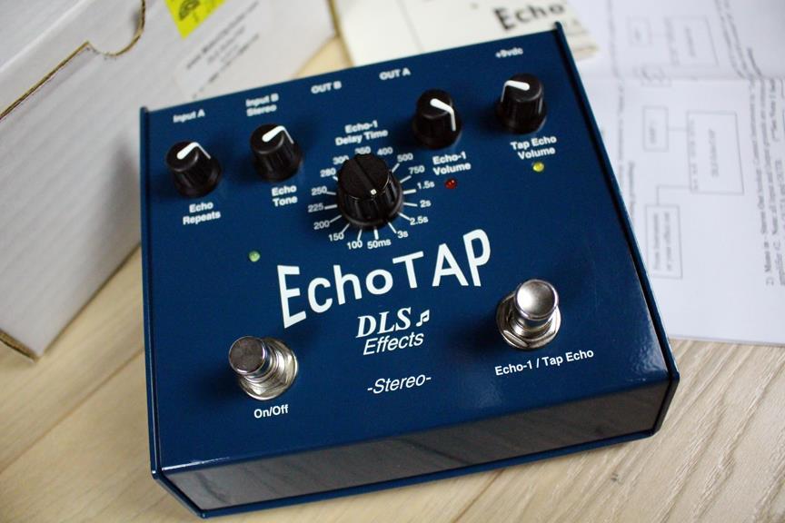 ギター DLS Effects Echo Tap Delay Echo TAP Delay