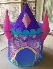 Magic Mixies Castle Pop Up Kids Play Tent Princess ~Barely Used ~ Purple Pink 