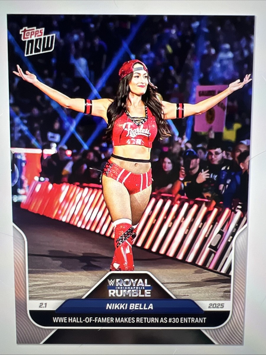 PRESALE: Nikki Bella Returns at Royal Rumble - 2025 WWE