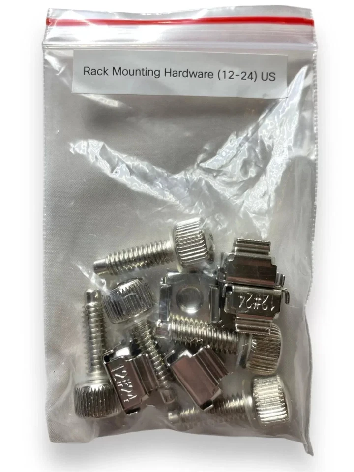 CISCO MERAKI RACK MOUNTING HARDWARE SCREW KIT - M5 - M6 - 12/24 - WASHERS *NEW* - Image 2 of 4