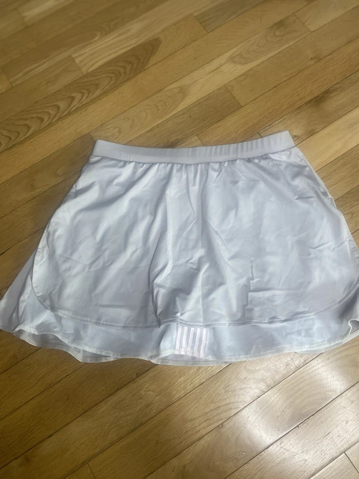  K-Swiss Casual Tennis Skirt Size Small Solid Gray  - Image 2 of 4