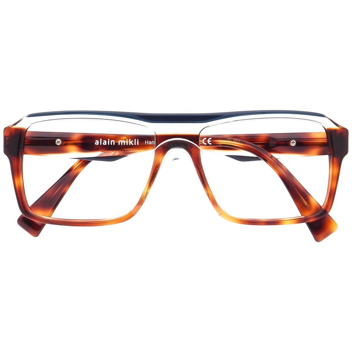 Alain Mikli Eyeglasses A03043 3680 Tortoise/Crystal/Blue