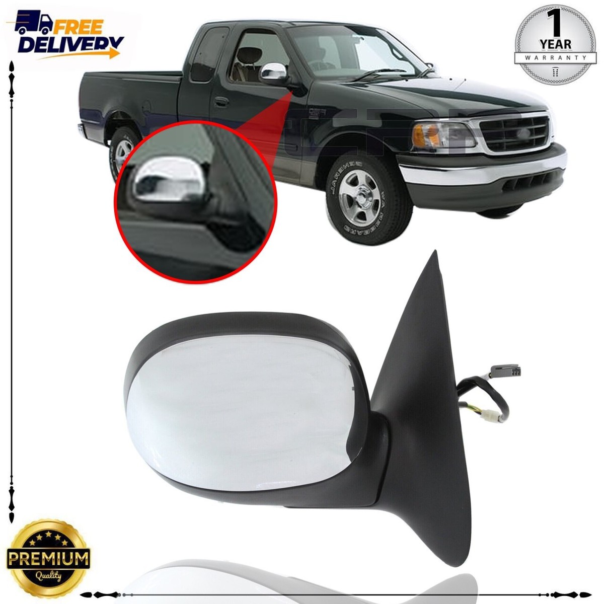 Window Regulator Front Driver Side For 1997-2004 Ford F-150 F-250 Window Regulator Front Driver Side For 1997-2004 Ford F-150 F-250
