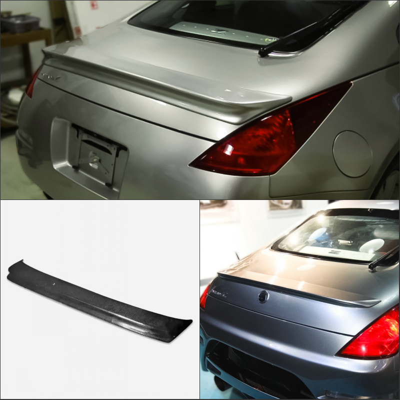 For Nissan Fairlady Z33 350Z 03-08 OE Rear Trunk Spoiler Wing Lip
