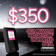 T-Mobile Quanta D53 5G MiFi Hotspot With 180 Days of Unlimited Data