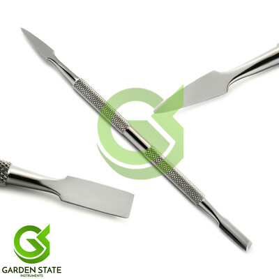 Chiropody Cuticle Nail Pusher Long Flat Finger Nail Cleaner Skin Remover Knife 