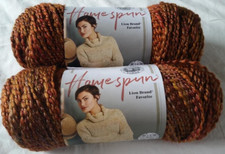 Homespun Lion Brand Yarn WILD FIRE Lot of 2 Skeins NEW