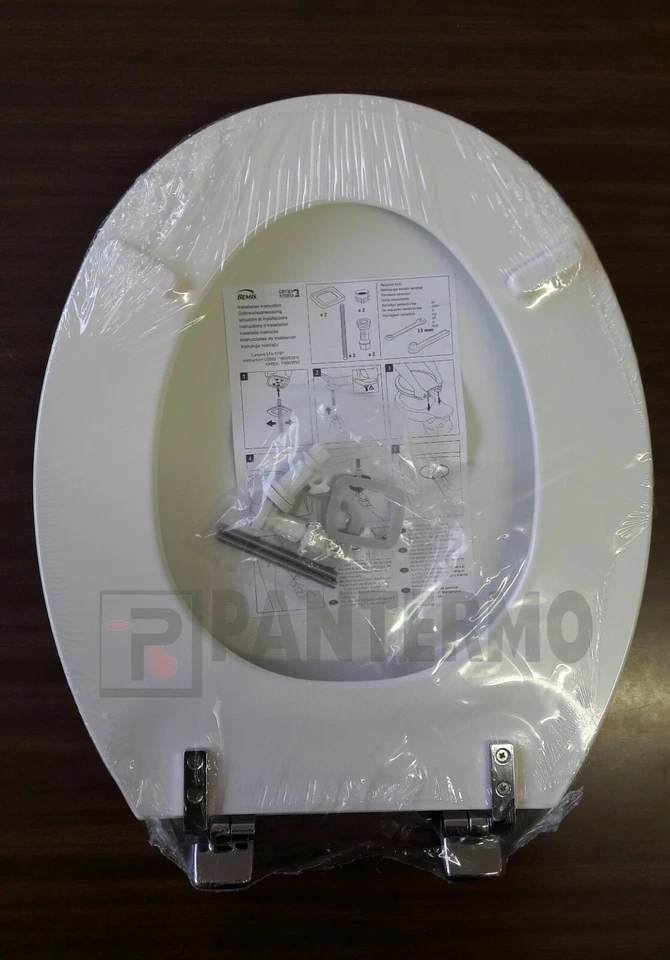 SEDILE WC LEGNO COPRIWATER UNIVERSALE BEMIS/CARRARA&MATTA ULTRASTABILE 4100CPT - Immagine 2 di 4