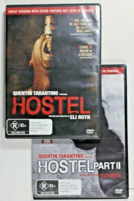 Hostel  & Hostel Part 2  x 2 Horror Films - Region 4 Preowned Tracked