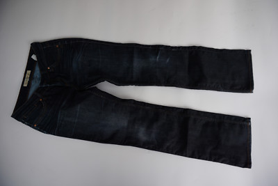 S.oliver Women Stretch Jeans Pants 38 M W29 L32 Stonewash Used Look Darkblue Top