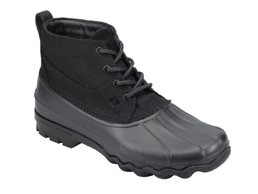 Botas superiores de goma lisas para hombre