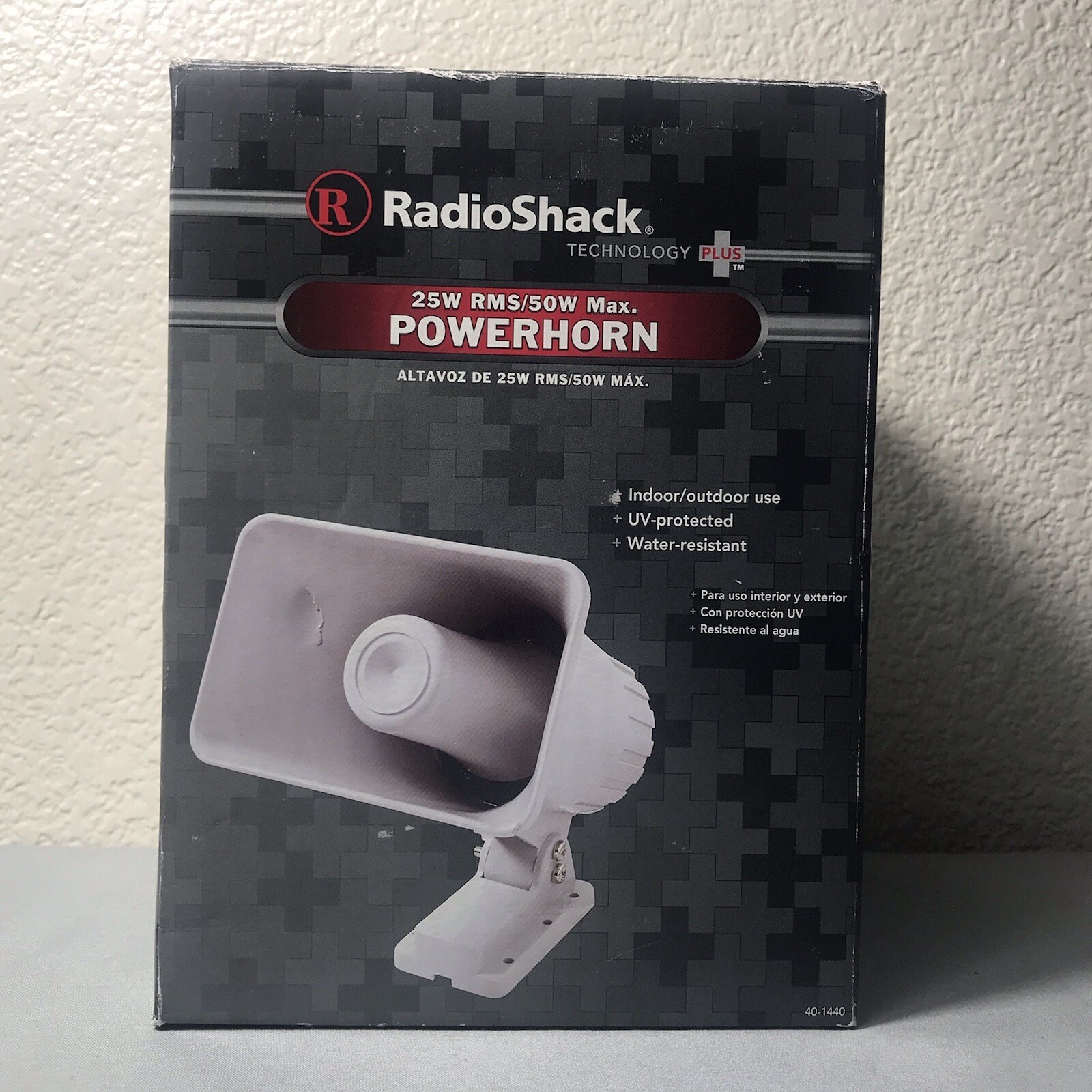 Radio Shack 401440 PowerHorn Indoor Outdoor PA Speaker 25W RMS 50 Watt eBay