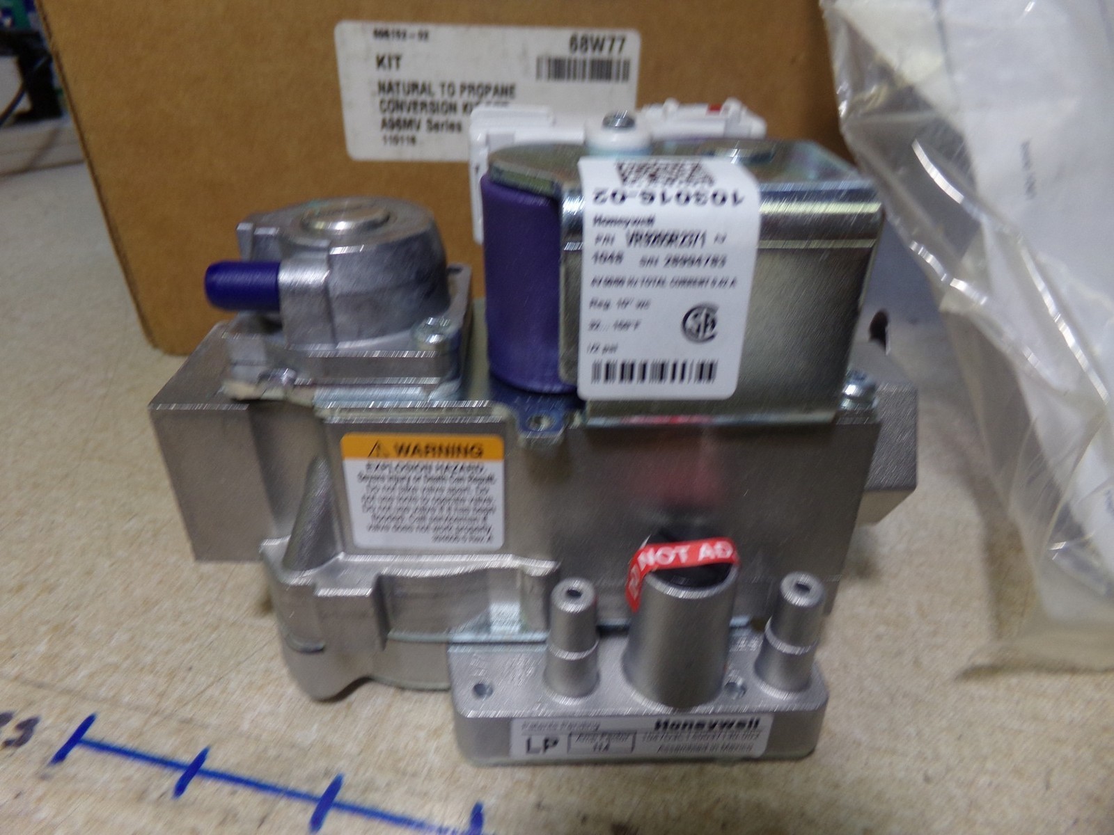 NEW Lennox 68W77 Natural Gas To Propane Conversion Kit *FREE SHIPPING