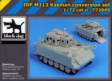 Blackdog Models 1/72 ISRAELI DEFENSE FORCE M113 KASMAN Resin Detail Set