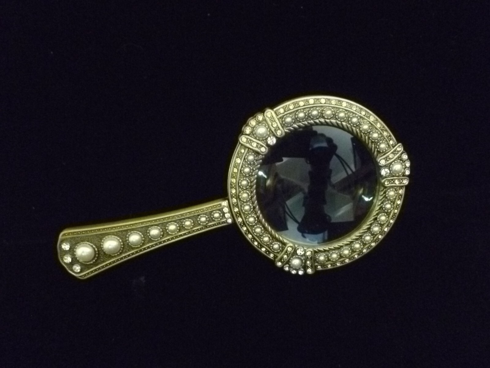 Jeweled letter opener and magnifying glass desk/office accessories eBay
