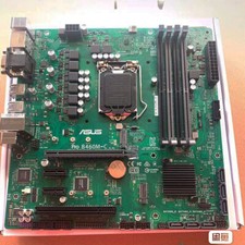 For Asus Pro B460M-C Motherboard Intel LGA1200 DP 2 HDMI VGA DDR4 100 Tested