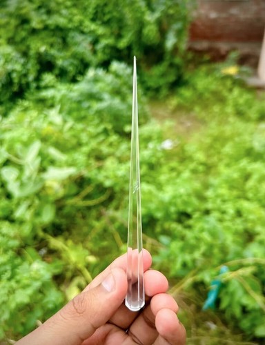 5" großer Kristall Quarz Desintegrator 8 facettierte Reiki Heilung Energie Reinigung - Bild 6 von 10