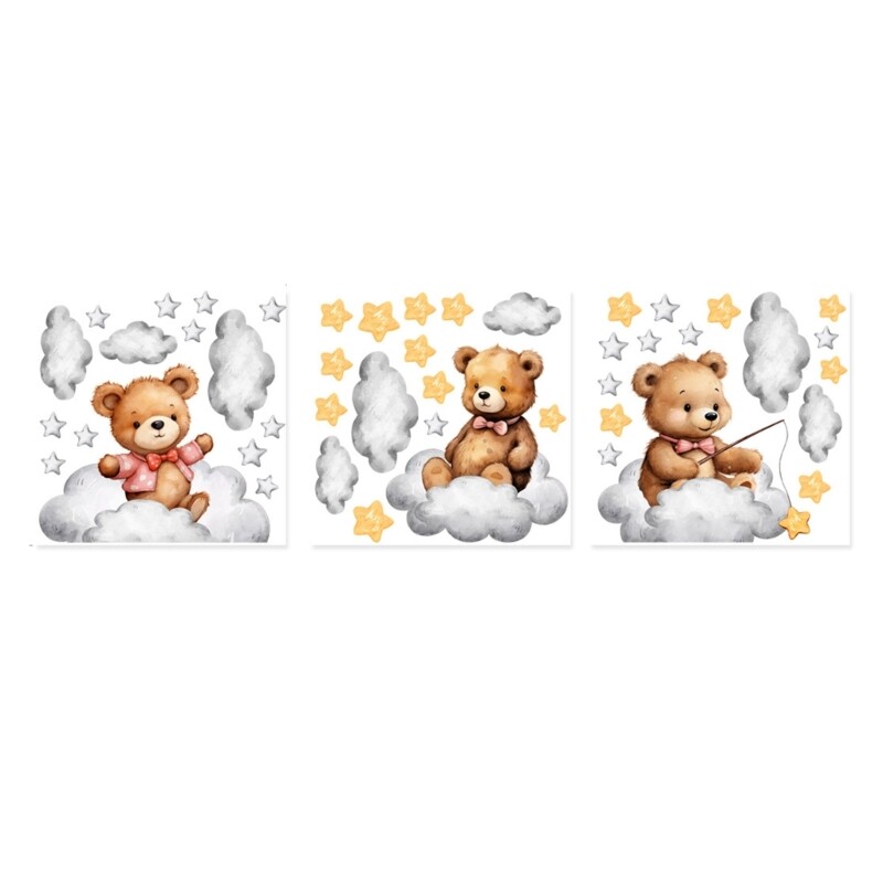 1 Set Switches Stickers Decorative Wall Decals Lovely Room Home Decor Wallpaper