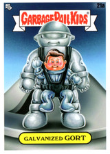 2023 GARBAGE PAIL KIDS GPK INTERGOOLACTIC MAYHEM BASE GALVANIZED GORT 21a NM