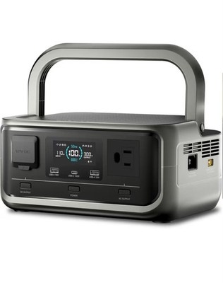 300W Portable Power Station Solar Generator Backup Battery Camping Emergency