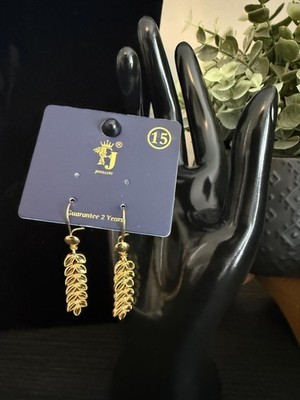 Olive leaf earring