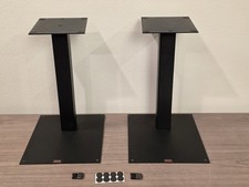 Bowers & Wilkins 15" Speaker Stands - PAIR - VINTAGE BLACK 