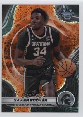 2024-25 Bowman U Best Orange Geometric Refractor 24/25 Xavier Booker #82 6j0