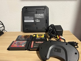 SEGA Genesis Model 2 Console 1 Controller, Cables and 4 Games Tested/Working