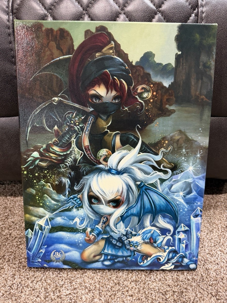 Jasmine Becket-Griffith “Ninja Dragonlings” Open Edition Remarque
