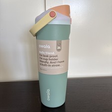 Owala 30oz FreeSip Sway Stainless Steel Tumbler - Misty Meadow READ DESCRIPTION