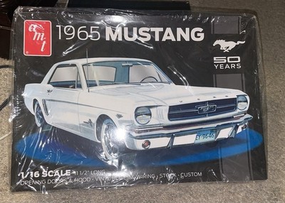 1965 FORD MUSTANG 50 YEARS 1/16 AMT 2014 NEW IN OPEN BOX