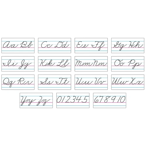 TREND ENTERPRISES Bb Set Cursive Zaner-Bloser 18 1859 - Picture 2 of 3