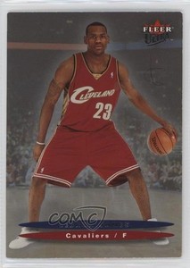 2003-04 Fleer Ultra Hummer H2 Toys LeBron James (Dark Background) #171 Rookie RC