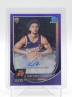 KOBY BREA 2025-26 BOWMAN CHROME ROOKIE AUTO PURPLE REFRACTOR /250 #BCA-KB Q5692