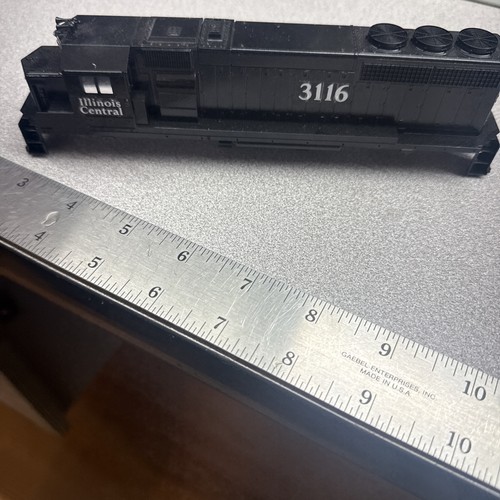 GP40-2 Shell Ho Athearn no dinámico Illinois Central 3116 | Zustand: Used