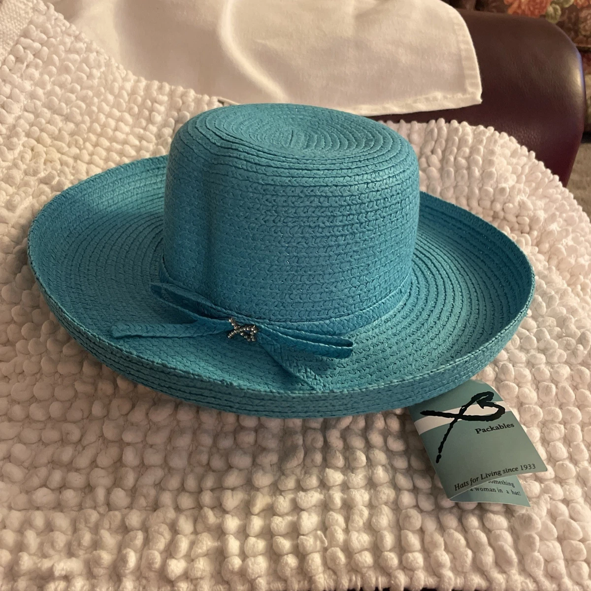 Street Smart by Betmar Vintage Women\'s Royal Blue 100% Wool Fedora Hat Ribbon Street Smart by Betmar Womens Wool Fedora Hat | Mercari main image 3
