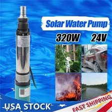 High Quality 24Volt Solar Deep Well Water Pump Farm Submersible Irrigation Pump